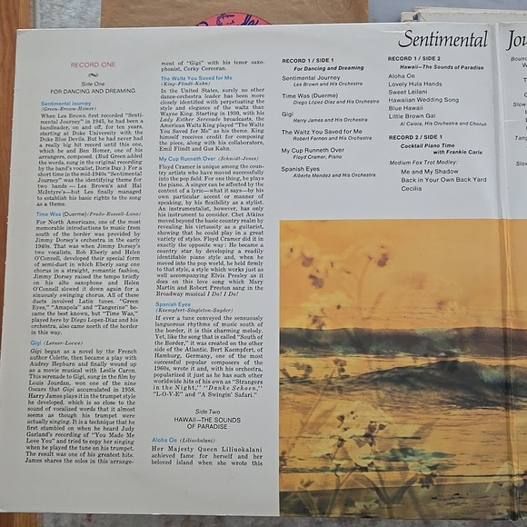 Reader's Digest Sentimental Journey 1972 2 LP Vinyl Album - Picture 2 of 8